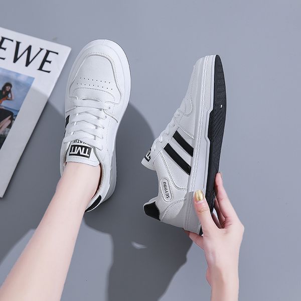 small white shoes women's new thick soled leisure college style soft soled lace up shoes in the summer of 2022, Black
small white shoes women's new thick soled leisure college style soft soled lace up shoes in the summer of 2022, Black