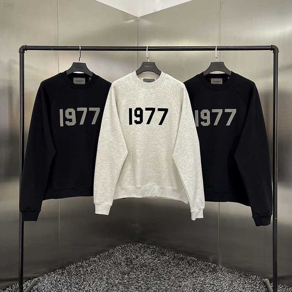 new essentials men's hoodie 8 collection 1977 letter print sweatshirt hip hop streetwear loose pullover, Black
new essentials men's hoodie 8 collection 1977 letter print sweatshirt hip hop streetwear loose pullover, Black
