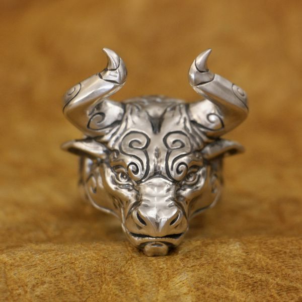 linsion 925 sterling silver huge bull ring biker punk jewelry ta389 us size 7 to 16, Golden;silver
linsion 925 sterling silver huge bull ring biker punk jewelry ta389 us size 7 to 16, Golden;silver
