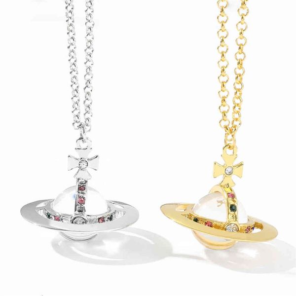 chains necklace empress dowager vivienne glass planet pendant with zircon long sweater233d, Silver
chains necklace empress dowager vivienne glass planet pendant with zircon long sweater233d, Silver