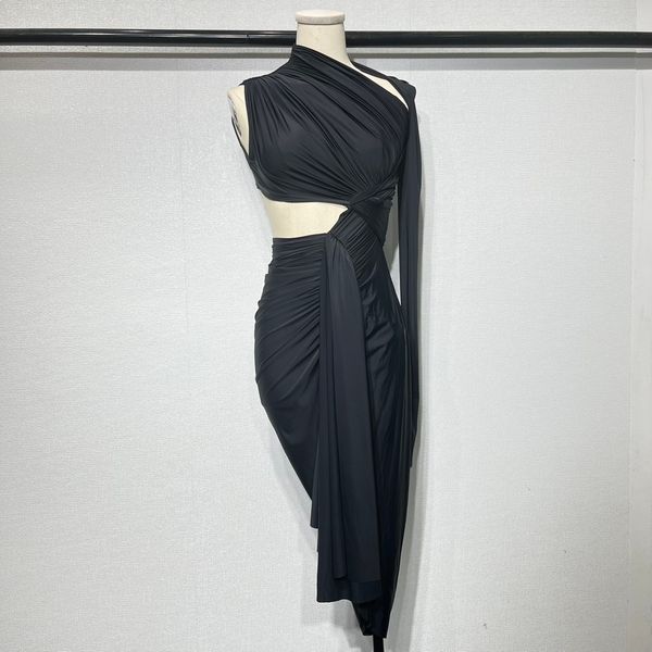 high street brand rick women dress casual female clothing owens tags designer cotton women fancy dress, Black;gray
high street brand rick women dress casual female clothing owens tags designer cotton women fancy dress, Black;gray