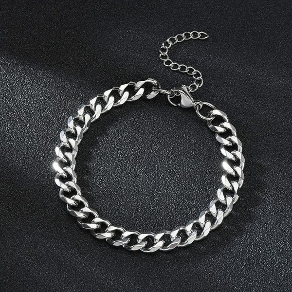 925 silver gold hip hop cuban chain jewelry clover bracelet designer bracelets men chains charm cjewelers luxury mens nail stone carter man, Black
925 silver gold hip hop cuban chain jewelry clover bracelet designer bracelets men chains charm cjewelers luxury mens nail stone carter man, Black