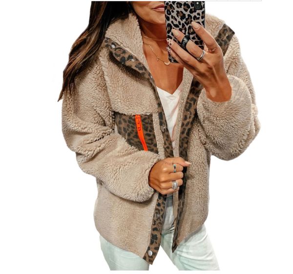2023 autumn winter women's zipper jackets leopard pocket fashion slim short woman's outerwear coats 1431, Black;brown
2023 autumn winter women's zipper jackets leopard pocket fashion slim short woman's outerwear coats 1431, Black;brown