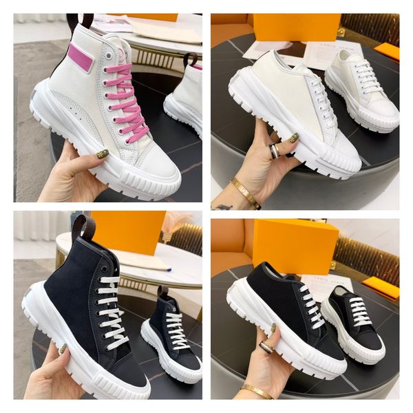 designer women squad casual shoes platform cotton canvas sneakers lady luxury designer trainers treaded rubber outsole shoe chunky boot size, Black
designer women squad casual shoes platform cotton canvas sneakers lady luxury designer trainers treaded rubber outsole shoe chunky boot size, Black