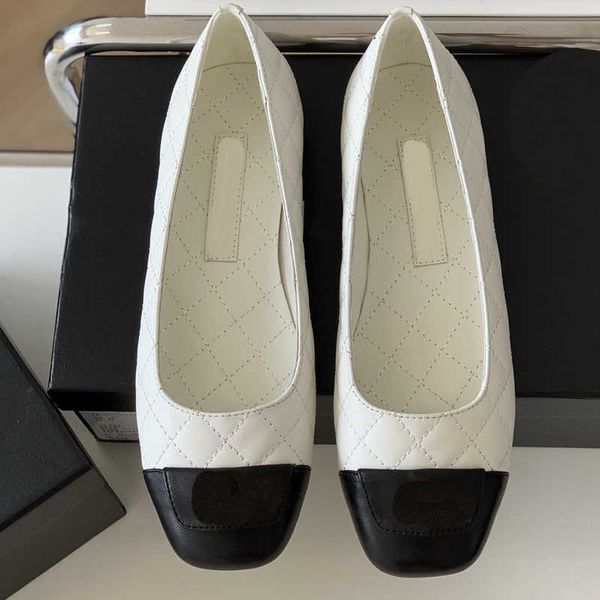 dress xiaoxiangfeng lingge gold buckle single women's 2022 summer new color contrast square head shallow flat ballet ladle shoes 1208, Black
dress xiaoxiangfeng lingge gold buckle single women's 2022 summer new color contrast square head shallow flat ballet ladle shoes 1208, Black