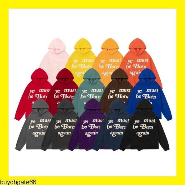 men's and women's hoodies sweatshirt 22ss designer kanyes fashion style high street hooded with foam letters printed on the same m, Black
men's and women's hoodies sweatshirt 22ss designer kanyes fashion style high street hooded with foam letters printed on the same m, Black