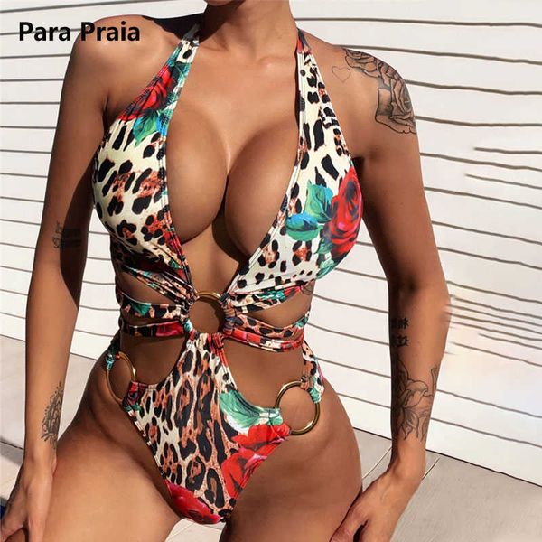 swim wear para praia 2022 leopard floral metal ring cut out monokini cross bandage one piece swimsuit women swimwear high cut bathing suit t
swim wear para praia 2022 leopard floral metal ring cut out monokini cross bandage one piece swimsuit women swimwear high cut bathing suit t