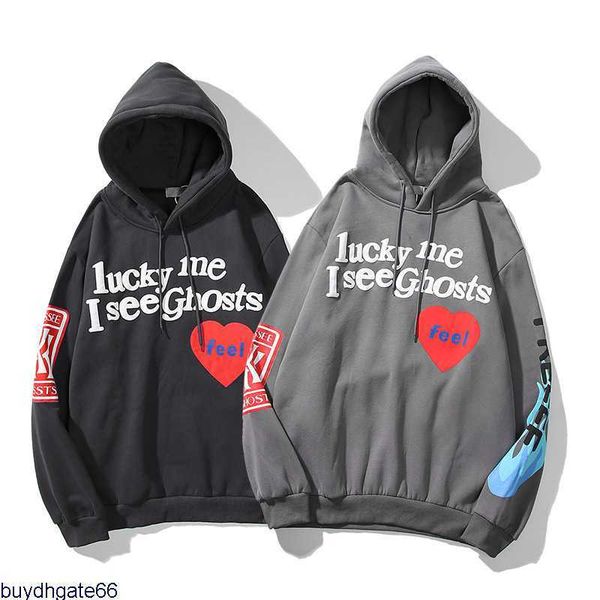men's and women's hoodies sweatshirt 22ss designer kanyes fashion style kids see ghosts red heart graffiti printed cotton, Black
men's and women's hoodies sweatshirt 22ss designer kanyes fashion style kids see ghosts red heart graffiti printed cotton, Black