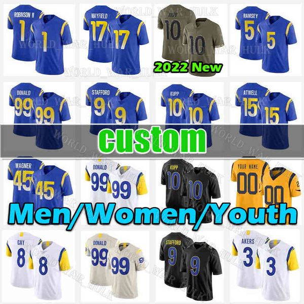 17 baker mayfield 10 cooper kupp football jersey aaron donald 1 allen robinson ii 88 torry holt eric dickerson jack youngblood eric weddle m, Black;red
17 baker mayfield 10 cooper kupp football jersey aaron donald 1 allen robinson ii 88 torry holt eric dickerson jack youngblood eric weddle m, Black;red