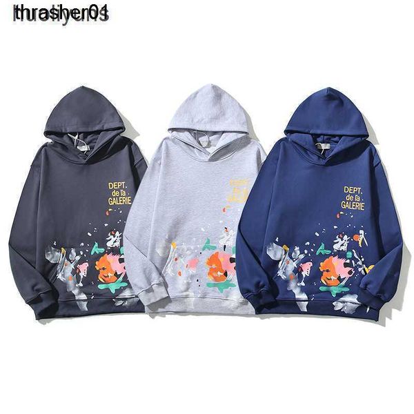 men's hoodies designer sweatshirts sweater galery dept fashion brand letter print men's women's loose hoodie, Black
men's hoodies designer sweatshirts sweater galery dept fashion brand letter print men's women's loose hoodie, Black