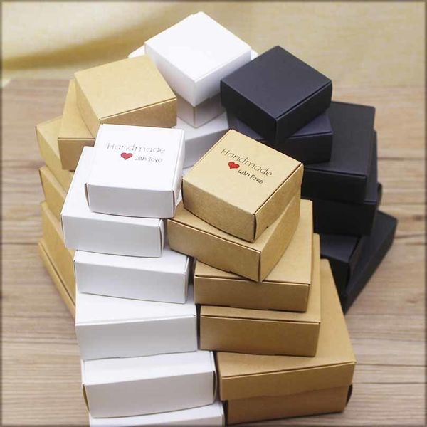 jewelry boxes 20pcs diy handmade mutli size paper gifts boxes kraft blank candy wedding cake package home party suppiles box package 221208, Black;white
jewelry boxes 20pcs diy handmade mutli size paper gifts boxes kraft blank candy wedding cake package home party suppiles box package 221208, Black;white