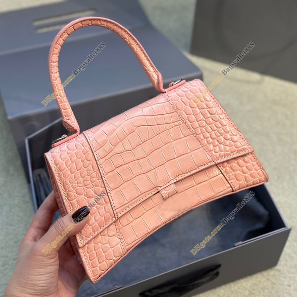 women totes hourglass bag 23cm crossbody handbags shoulder bag wallet backpack crocodile leather luxury small purse clutch flap hasp handle
women totes hourglass bag 23cm crossbody handbags shoulder bag wallet backpack crocodile leather luxury small purse clutch flap hasp handle