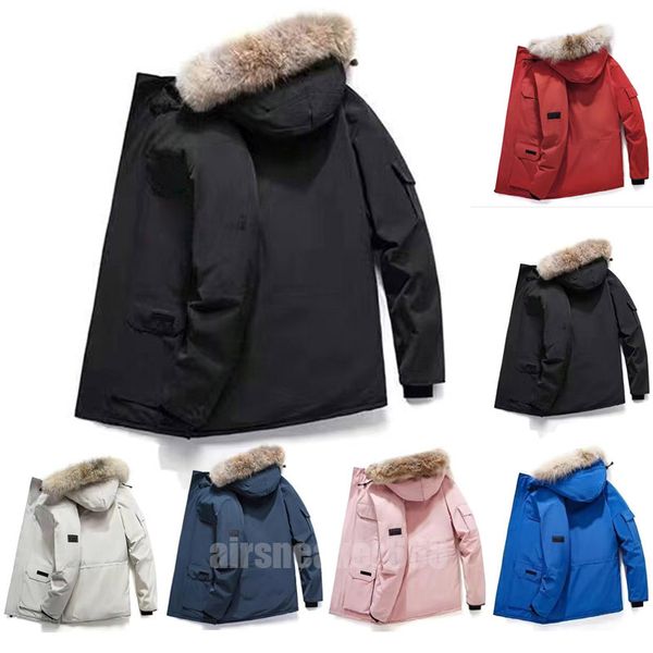 2023 mens womens jackets winter cotton women's parka coats fashion outdoor windbreakers couples thickened warm coats custom designer cl, Black
2023 mens womens jackets winter cotton women's parka coats fashion outdoor windbreakers couples thickened warm coats custom designer cl, Black