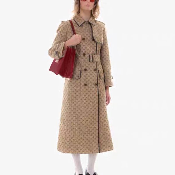 autumn womens trench coats designer luxury women windbreaker body letter print jacket loose belt coat female casual long trenchs coat e131, Tan;black
autumn womens trench coats designer luxury women windbreaker body letter print jacket loose belt coat female casual long trenchs coat e131, Tan;black
