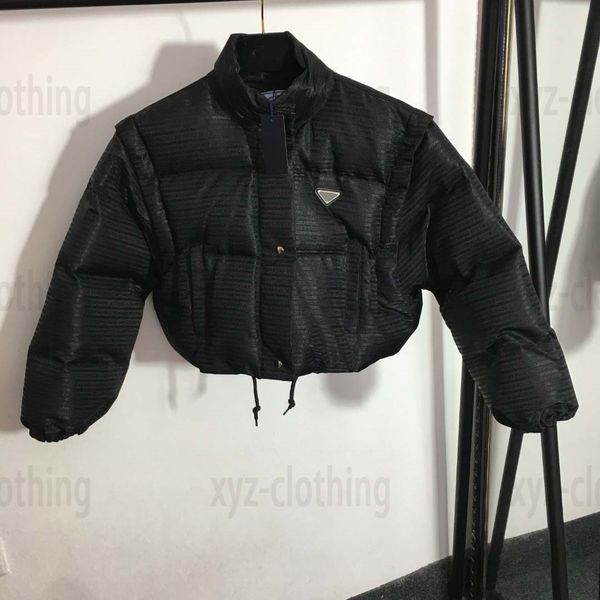 luxury designer women down jackets short stand collar long sleeve padded jacket letter stripe jacquard coats hem drawstring outwear high, Black;brown
luxury designer women down jackets short stand collar long sleeve padded jacket letter stripe jacquard coats hem drawstring outwear high, Black;brown