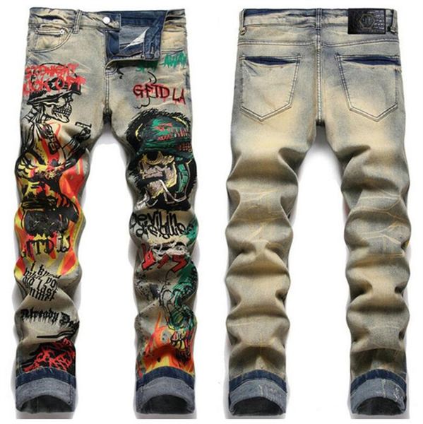 men's jeans european american high street fashion brand pp men designer jeans motorcycle denim mens jean, Blue
men's jeans european american high street fashion brand pp men designer jeans motorcycle denim mens jean, Blue