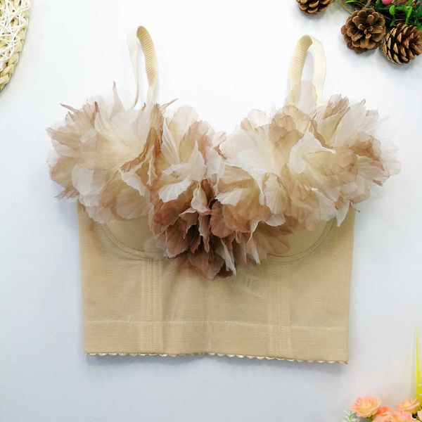 fairy v neck sling vest female outwear chest support with steel ring fishbone colorful flower open back bra, White
fairy v neck sling vest female outwear chest support with steel ring fishbone colorful flower open back bra, White