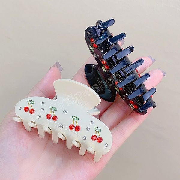 high-grade acetate cherry french hair claw for women elegant long thick hairclip fashion hair accessories, Slivery;white
high-grade acetate cherry french hair claw for women elegant long thick hairclip fashion hair accessories, Slivery;white