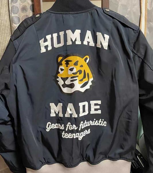 men's jackets human made jackets tiger print oversized men women 1 1 black air force jackets t221206, Black;brown 
men's jackets human made jackets tiger print oversized men women 1 1 black air force jackets t221206, Black;brown