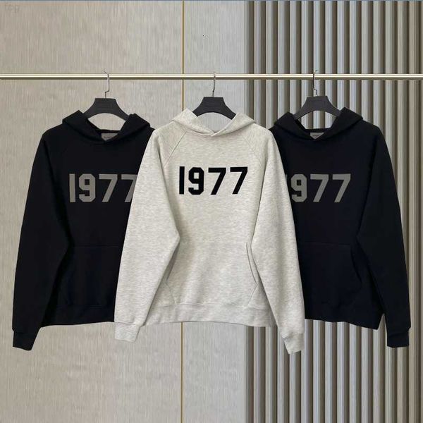 essentials 1977 hoodies men's sweatshirts flocking oversized hoodie fashion streetwear hip hop loose sweatshirt, Black
essentials 1977 hoodies men's sweatshirts flocking oversized hoodie fashion streetwear hip hop loose sweatshirt, Black