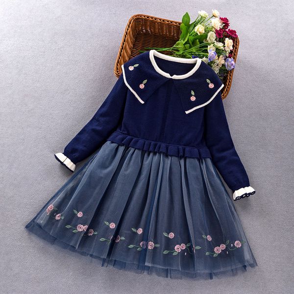 spring and autumn new style children's long sleeve embroidered lapel westernized princess dress, Red;yellow
spring and autumn new style children's long sleeve embroidered lapel westernized princess dress, Red;yellow