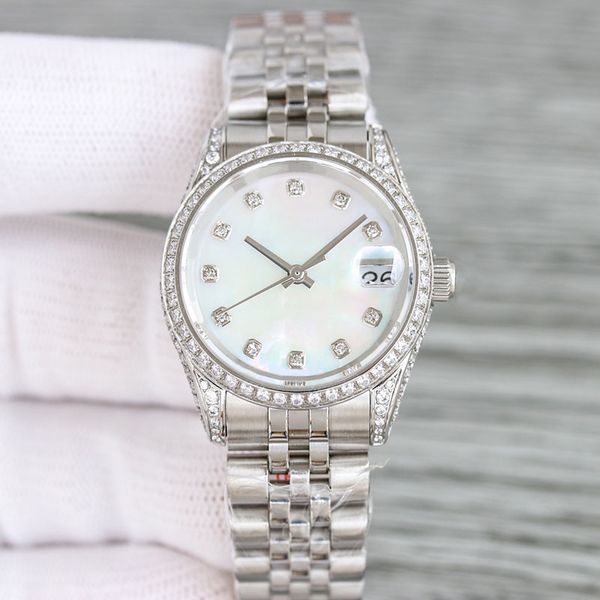 women watch automatic mechanical 31mm women wristwatch stainless steel 904l bezel diamond designer wristband casual bracelet business wristb, Slivery;brown
women watch automatic mechanical 31mm women wristwatch stainless steel 904l bezel diamond designer wristband casual bracelet business wristb, Slivery;brown