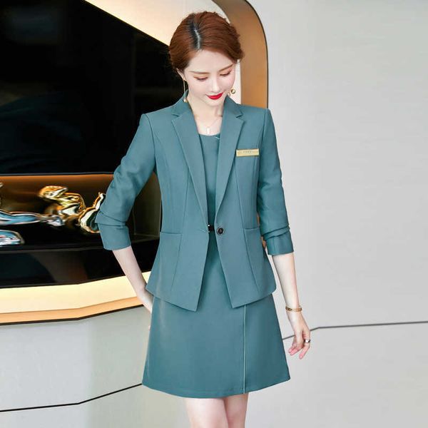 women's suits blazers green ol suit women's long sleeve 2022 autumn winter jewelry store dress set two piece live, White;black
women's suits blazers green ol suit women's long sleeve 2022 autumn winter jewelry store dress set two piece live, White;black