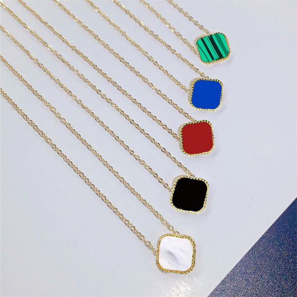 designer necklaces classic 4/four leaf clover locket fashion jewelry necklace high quaulit choker chains 18k plated gold silver girls weddin
designer necklaces classic 4/four leaf clover locket fashion jewelry necklace high quaulit choker chains 18k plated gold silver girls weddin