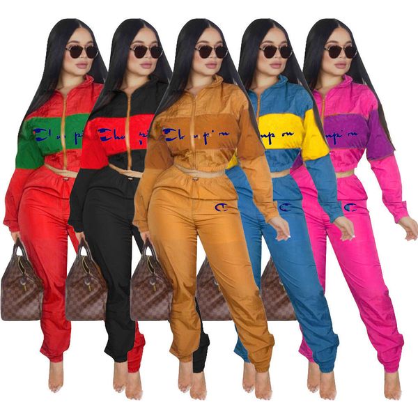 2023 brand women embroidery letter tracksuits winter spring casual two piece set fashion jacket pants zipper sports suit long sleeve outfits, Gray
2023 brand women embroidery letter tracksuits winter spring casual two piece set fashion jacket pants zipper sports suit long sleeve outfits, Gray