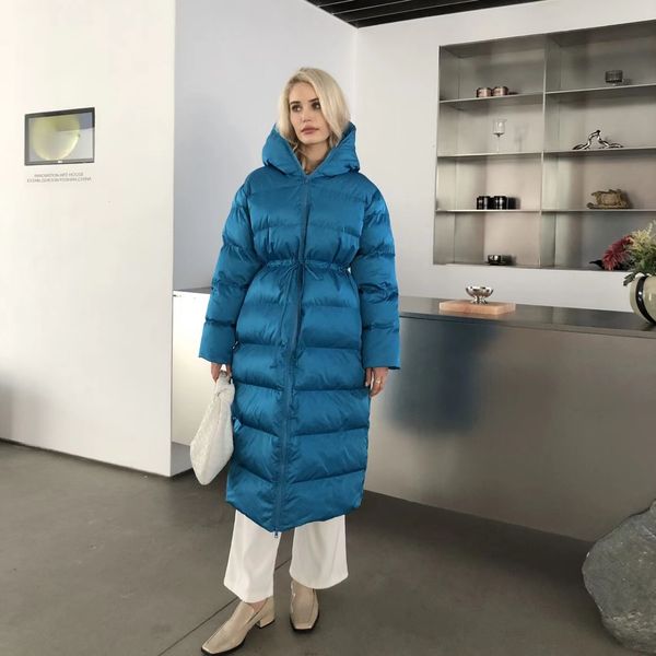 women s down parkas women winter coat stylish thick warm 221208, Black