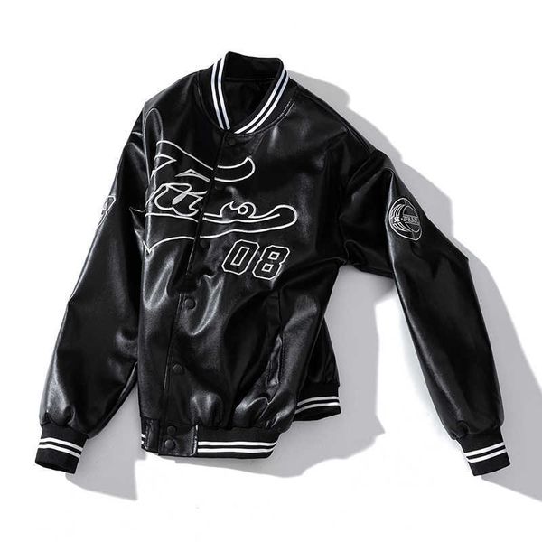 men's jackets mens leather blazer winter autumn male faux learher jacket casual embroidery biker coat thick padded bomber jacket chaque, Black;brown
men's jackets mens leather blazer winter autumn male faux learher jacket casual embroidery biker coat thick padded bomber jacket chaque, Black;brown