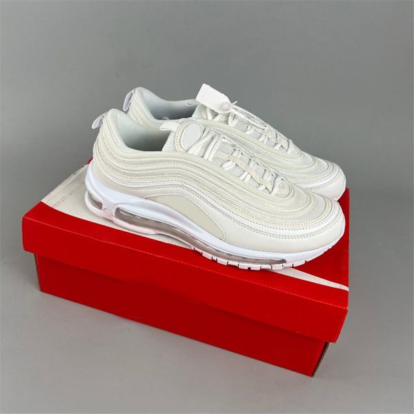 est max 97 og silver bullet shoes men women triple white wolf grey black bone beige airmaxs 97s outdoor sports sneakers with original 36-45
est max 97 og silver bullet shoes men women triple white wolf grey black bone beige airmaxs 97s outdoor sports sneakers with original 36-45