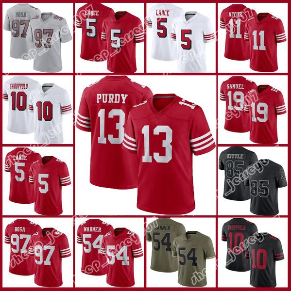 san 13 brock purdy trey lance george kittle jersey christian mccaffrey nick bosa talanoa hufanga football deebo samuel fred, Black;red
san 13 brock purdy trey lance george kittle jersey christian mccaffrey nick bosa talanoa hufanga football deebo samuel fred, Black;red