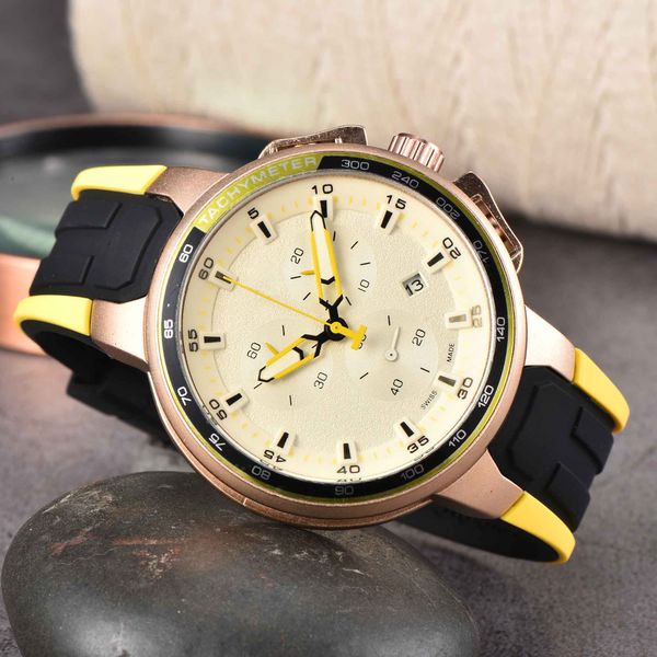 2022 men's luxury quartz watch business fashion leisure six needle multifunctional calendar waterproof tape watches, Slivery;brown
2022 men's luxury quartz watch business fashion leisure six needle multifunctional calendar waterproof tape watches, Slivery;brown