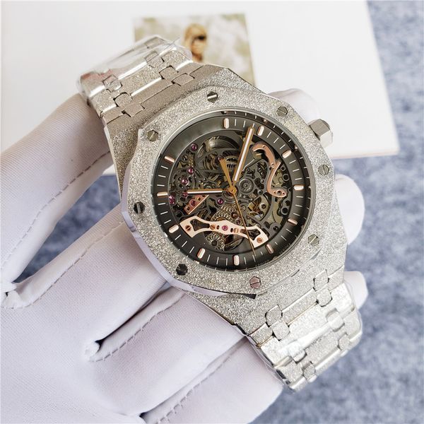 luxury men's watch hollow tourbillon barrel square waterproof business glow-in-the dark steel chain mechanical men's watches, Slivery;brown
luxury men's watch hollow tourbillon barrel square waterproof business glow-in-the dark steel chain mechanical men's watches, Slivery;brown