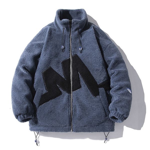 men's down parkas winter thick warm windproof fleece coat for mens tracksuit male fluffy drawstring stand collar men jacket 221207, Black
men's down parkas winter thick warm windproof fleece coat for mens tracksuit male fluffy drawstring stand collar men jacket 221207, Black