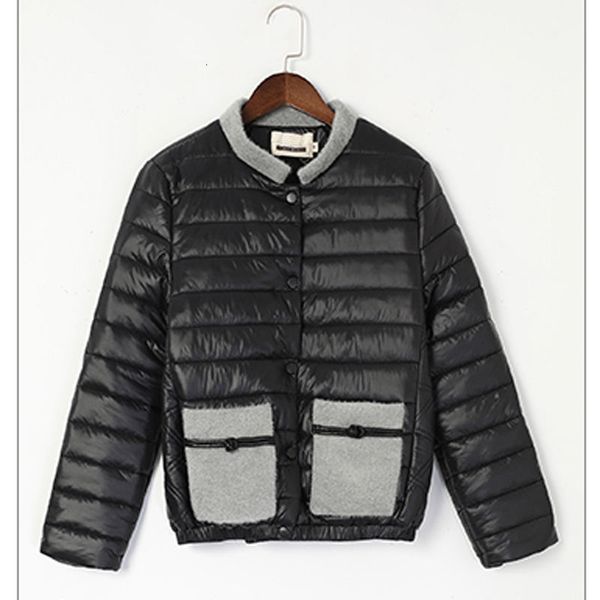 women's down parkas winter parka coat korean fall winter stand up collar quilted stitching casual chic jacket fashion 221207, Black
women's down parkas winter parka coat korean fall winter stand up collar quilted stitching casual chic jacket fashion 221207, Black