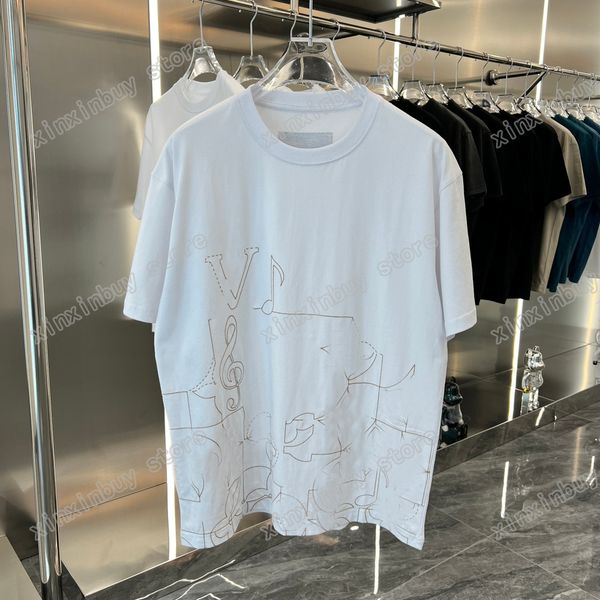 xinxinbuy men designer tee t shirt paris music line letters print short sleeve cotton women white black s-3xl, Black;brown
xinxinbuy men designer tee t shirt paris music line letters print short sleeve cotton women white black s-3xl, Black;brown