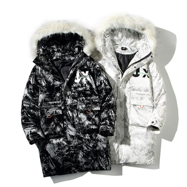men's down parkas winter men down jacket waterproof windproof men trend thickened warm fashion loose casual joker down jacket parkas me, Black
men's down parkas winter men down jacket waterproof windproof men trend thickened warm fashion loose casual joker down jacket parkas me, Black