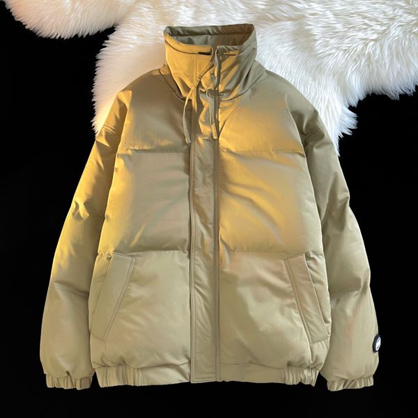 men's down parkas winter casual fashion warm cropped puffer jacket travel bubble coat harajuku oversize thicken cotton for men 221207, Black
men's down parkas winter casual fashion warm cropped puffer jacket travel bubble coat harajuku oversize thicken cotton for men 221207, Black