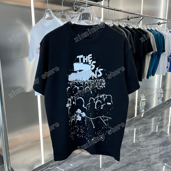 xinxinbuy men designer tee t shirt paris concert letters print short sleeve cotton women blue white black m-2xl, Black;brown
xinxinbuy men designer tee t shirt paris concert letters print short sleeve cotton women blue white black m-2xl, Black;brown