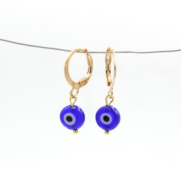 wholesale lampwork murano glass evil eye huggie hoop earrings blue earring for women girls child gifts boho jewelry 10 colors, Golden;silver
wholesale lampwork murano glass evil eye huggie hoop earrings blue earring for women girls child gifts boho jewelry 10 colors, Golden;silver
