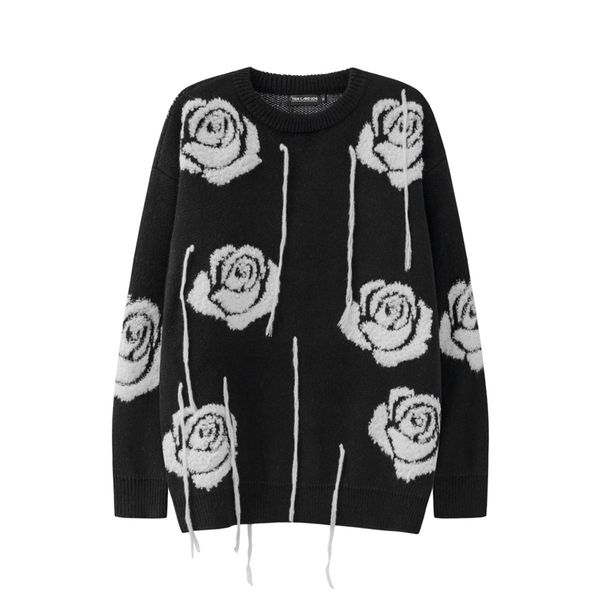 flower tassel knitted patchwork winter pullover sweater male and female o neck casual sweaters
flower tassel knitted patchwork winter pullover sweater male and female o neck casual sweaters