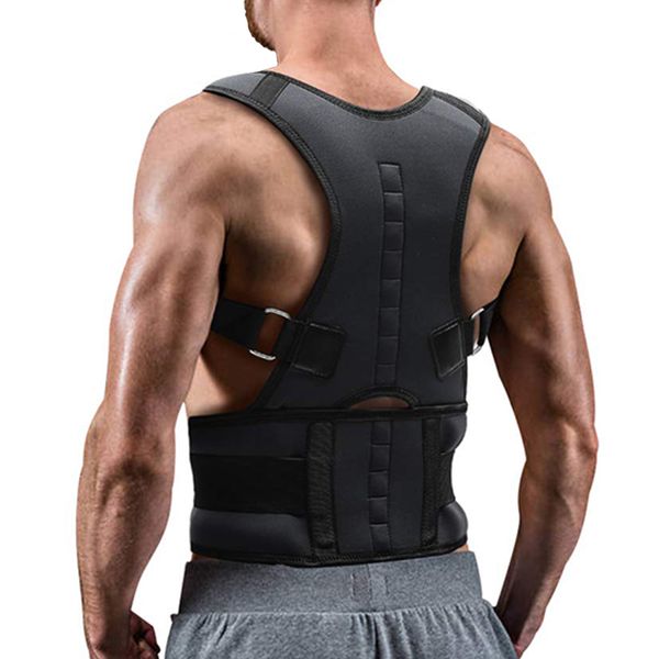 waist tummy shaper magnetic therapy posture corrector brace shoulder back support belt straightener redress humpback correction adjustable 2
waist tummy shaper magnetic therapy posture corrector brace shoulder back support belt straightener redress humpback correction adjustable 2