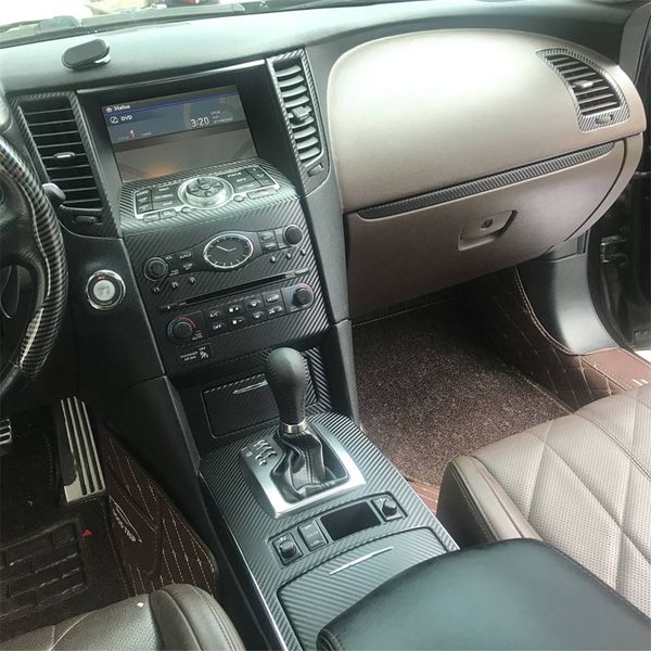3d/5d carbon fiber car-stylin interior center console cover color change molding sticker decals for infiniti qx70 fx35 fx37 fx50
3d/5d carbon fiber car-stylin interior center console cover color change molding sticker decals for infiniti qx70 fx35 fx37 fx50