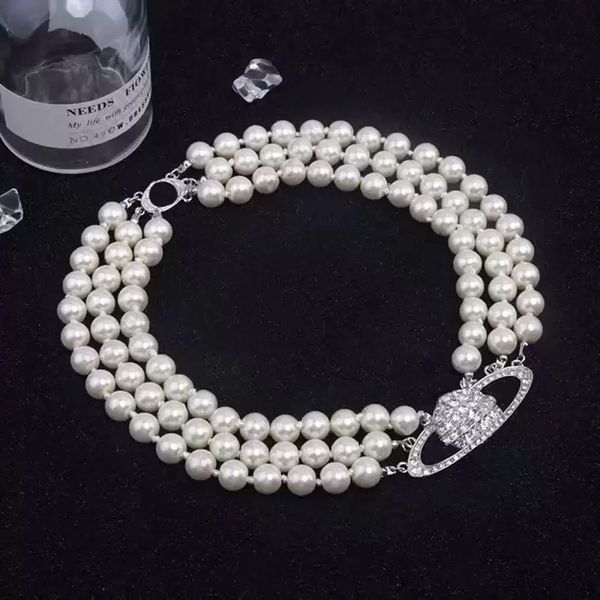 saturn necklaces pearl beaded diamond tennis necklace woman silver plating triple chains vintage trendy style desigenr jewelry 2color
saturn necklaces pearl beaded diamond tennis necklace woman silver plating triple chains vintage trendy style desigenr jewelry 2color