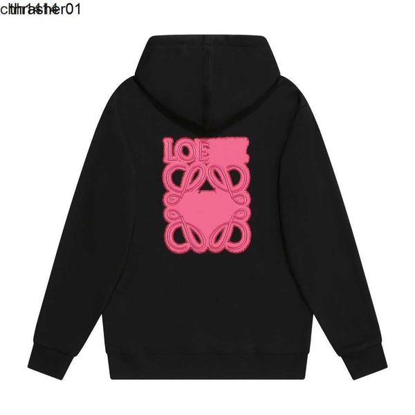men's hoodies designer sweatshirts fashion brand loewess autumn new neon embroidery loose hoodie, Black
men's hoodies designer sweatshirts fashion brand loewess autumn new neon embroidery loose hoodie, Black