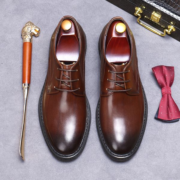 size37-44 men's weeding shoes business leather dress shoes black brown fashion casual sneakers rubber sole for men boots
size37-44 men's weeding shoes business leather dress shoes black brown fashion casual sneakers rubber sole for men boots