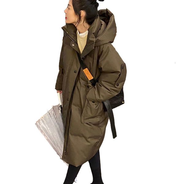 women's down parkas temperament warm hooded jacket winter white duck thick overcoat nbh691 221208, Black
women's down parkas temperament warm hooded jacket winter white duck thick overcoat nbh691 221208, Black