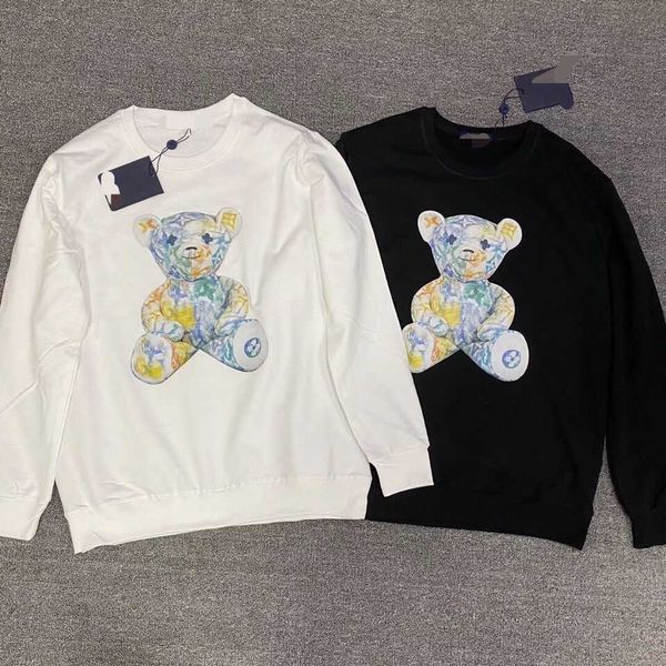 hoodies sweatshirts men's plush 2022 autumn and winter new colorful bear print men's and women's same round neck sweater coup, Black
hoodies sweatshirts men's plush 2022 autumn and winter new colorful bear print men's and women's same round neck sweater coup, Black